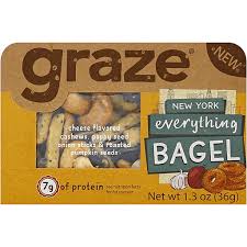 graze ny bagel protein pack green way