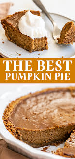 The Best Easy Pumpkin Pie Made With A Quick Graham Cracker Crust Homemade Spiced Filling And Topped With Freshly Wh In 2020 Easy Pumpkin Pie Pumpkin Pie Easy Pumpkin