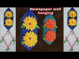 Check spelling or type a new query. Paper Wall Decor Newspaper Craft Wall Hanging Ideas Easy Home Decor Ideas Paper Flower Wall Hang Y Paper Flower Wall Paper Wall Decor Hanging Flower Wall