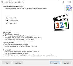These codecs are not used or needed for video playback. Download K Lite Codec Pack Full 16 1 2 16 1 5 Beta
