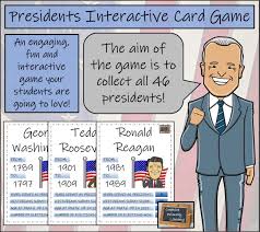 American Presidents Top Trumps Interactive Cards Game | Teaching Resources