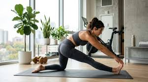 Hamstring stretching yoga