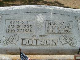 James And Martha Dotson