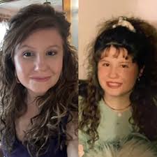 Me 16, my Son 17....his hair looks like mine too 🙈😂