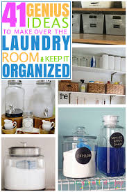 Find the best laundry room ideas here to freshen up your space. 41 Crazy Easy Ideas For Organizing The Laundry Room Life Sprinkled With Joy