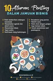 10 Aturan Penting Jamuan Bisnis Jamuan Makan Bahasa Tubuh Karier