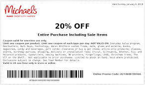 Coupons Coupons Michaels Coupon Aaron Brothers