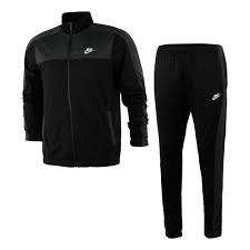 buy Nike Spotswear Sport Essentials Tracksuit Men - Black, Grey online |  Tennis-Point