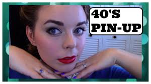 40 s pin up makeup tutorial saubhaya