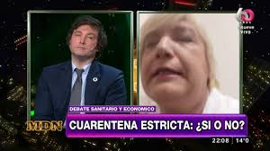 «mantener la neutralidad es ser un hijo de…» «el muro de berlín se cayó, aplastó a los zurdos y esta porquería siguió», expresó. Milei Protagonizo Un Fuerte Cruce Con Una Infectologa Noticias Cadena 3 Argentina