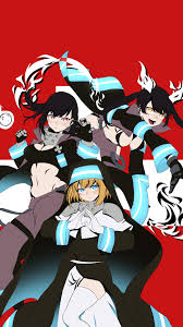 Female anime character wallpaper, anime girls, original characters. 329337 Fire Force Maki Iris Tamaki 4k Phone Hd Wallpapers Images Backgrounds Photos And Pictures Mocah Hd Wallpapers