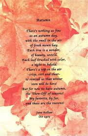 September 2006 Autumn Poems Autumn Poetry Autumn Quotes