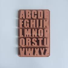 Tips and tricks to make fondant letters with silicone molds. Silicone Mould Alphabet Large Resin Name Initials Room To Imagine