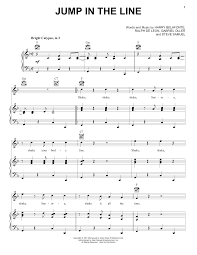 Jump in the line from beetlejuice the musical arr kris kulul and eddie perfect by by harry belafonte digital sheet music for piano vocal download print hx 449351 sheet music plus. Sheet Music Digital Files To Print Licensed Gabriel Oller Digital Sheet Music