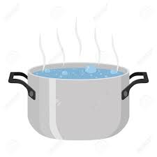 Boiled Soup In Pot. Hot Meal With Vegetables, Meat. Cartoon Flat Style.  Royalty Free SVG, Cliparts, Vectors, and Stock Illustration. Image 79332528.