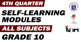 Please make sure to log in to your deped email to get your copies. Grade 10 4th Quarter Self Learning Modules Deped Click