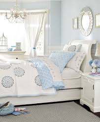 If your teenage daughter loves lavender, then you may consider getting a lavender and gray color lend some drama and interest to your teen's bedroom interiors by using a deep, navy blue palette. How To Calm A Child S Room Blue Bedroom Walls Blue Bedroom Girl Room