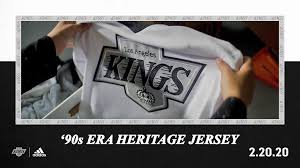 90s Era Heritage Jerseys Unveiled La Kings To Wear
