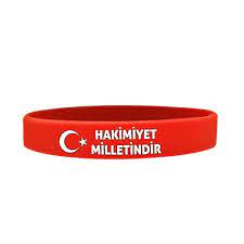 hakimiyet milletindir bilekligi