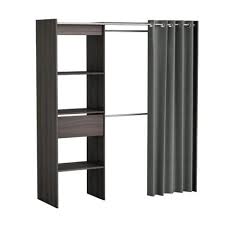 Kit Placard Extensible Chicago Chene Vulcano 114 X 50 X 187 Cm Meubels