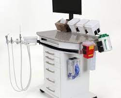 amibidextrous rear delivery dental assistant cart asi dental dental assistant dental storage