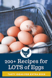 Use up an abundance of eggs in delicious ways. 200 Recipes That Use A Lot Of Eggs