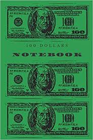 100 dollar bill coloring pages. 100 Dollar Bills Money Notebook Lined Notebook 6 X 9 Inches In Size 120 Pages Color Green And High Quality Cover Amazon In Rais Royal Books
