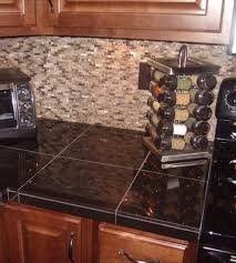 Granite Tile Countertop Tile Countertops Kitchen Kitchen Countertops Diy Kitchen Countertops