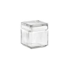 Casserole dish with lid a glass baking dish has long been a staple in many kitchens, the tempered glass casserole dish from anchor hocking is ideal for. Anchor Hocking Stackable Square Glass Canisters The Container Store