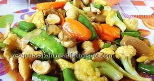 Resep Capcay Goreng Enak Gurih Saus Tiram Resep Masakan Resep Masakan Sehat Masakan Vegetarian