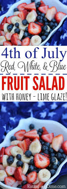 Red White And Blue Fruit Salad 4th Of July Fruit Salad Recipe Recipe Fourth Of July Food Recipes Food