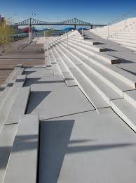 Still, you could imagine extending the ramp out past the stairs to ease that slope, or evolve the design in different directions. Landscape Architecture Photo Landscape Stairs Landscape And Urbanism Architecture Stairs Architecture