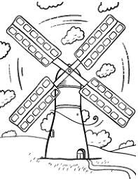 Free printable windmill coloring pages. Windmill Coloring Page Flag Coloring Pages Coloring Pages Free Coloring Pages