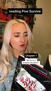 reading Five Survive #fivesurvive #fivesurvivebook #hollyjackson  #hollyjacksonbook #agoodgirlsguidetomurder #agggtm #agggtmseries  #goodgirlbadblood #asgoodasdead #booktok #yabooktok #authortok ...