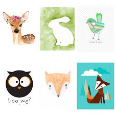 Nursery Decor Series 57 Free Printable Animal Wall Art Pieces Fox Nursery Art Free Printable Wall Art Art Wall Kids