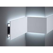 Amazon De Stuckleiste Wandleiste Deckenleiste Lichtleiste Fur Indirekte Led Beleuchtung El302 Led Beleuchtung Lichtleiste Wandleiste