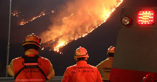 Miércoles 18 de agosto 2021. Incendios En Cordoba Declaran Zona De Desastre Agropecuario A La Region Afectada Por El Fuego