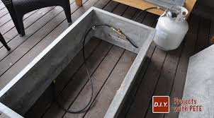 This helps keep the tutorials and plans free here at bitterroot diy. How To Make An Outdoor Gas Fireplace With Diy Pete