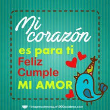 Pin On Feliz Cumpleanos Mi Amor
