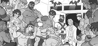 Gay halloween orgy