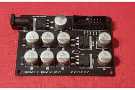 Have you ever needed a 12 volt power supply that can supply maximum 1 amp? Basic Eurorack Power Supply Kit Or Assembled From P0k3t0 On Tindie