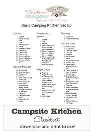 Maybe you would like to learn more about one of these? Set Up Your Campsite Kitchen With An Easy Checklist To Get You Started Camping Supply List Camping Checklist Camp Kitchen