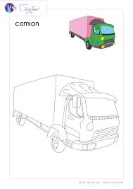 Pdf Dessins A Imprimer Transport Voiture Avions Bateaux Moto Dessin Camion De Pompier Coloriage Camion Dessin Camion
