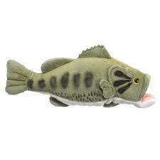 10 Largemouth Bass Fish Plush Stuffed Animal Toy Walmart Com Plush Stuffed Animals Largemouth Bass Pet Toys
