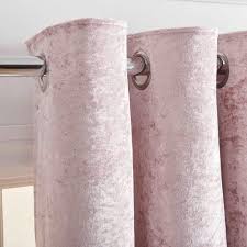 Choose from contactless same day delivery, drive up and more. Wilko Blush Crushed Velvet Effect Lined Eyelet Curtains 228 W X 228cm D Wilko