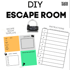 It had no windows, could fit a team of three players and would sustain. How To Create An Escape Room For Teaching Teach Beside Me