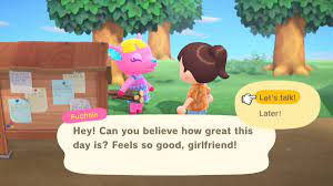 Animal Crossing World On Twitter Following Up On This We Only See A Matching Two Villagers In The Demo Hamlet And Fuchsia This outfit was made based on fuchsia style. animal crossing world on twitter
