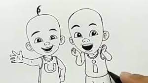 Upin & ipin adalah serial animasi les 'copaque production yang sudah berjalan lama, diproduksi sejak 2007. Cara Menggambar Upin Ipin Dengan Mudah Youtube