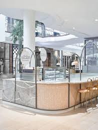 Le Mille Creperie Located In Chadstone Shopping Centre Designed By Colab Design Studio For More Information Cafe Interior Design Kiosk Design Retail Interior