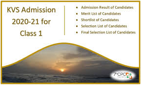 The admission form for kendriya vidyalaya admission 2020 will be released for all classes. Kvs Admission 2020 21 Class 1 Result Kv School Class 1 Admission First Merit List 2020 Central Government Employees News